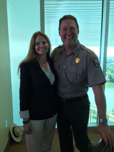Suzanne Dixon, the National Parks Conservation Association's Texas Regional Director, was instrumental in linking all the parts moving parts.